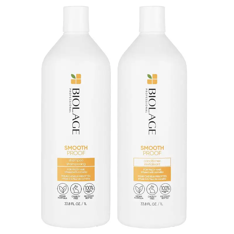 BIOLAGE Kit Smoothproof Shampoo 1000ml + Balsamo 1000ml