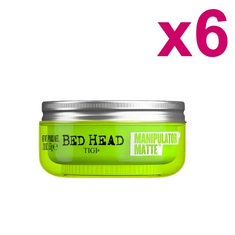 TIGI Kit Bed Head Manipulator Matte Paste 57ml 6 Pezzi