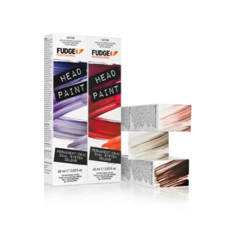FUDGE Head Paint Permanent/Demi Dual System Colour 60ml TUTTE LE TONALITA'