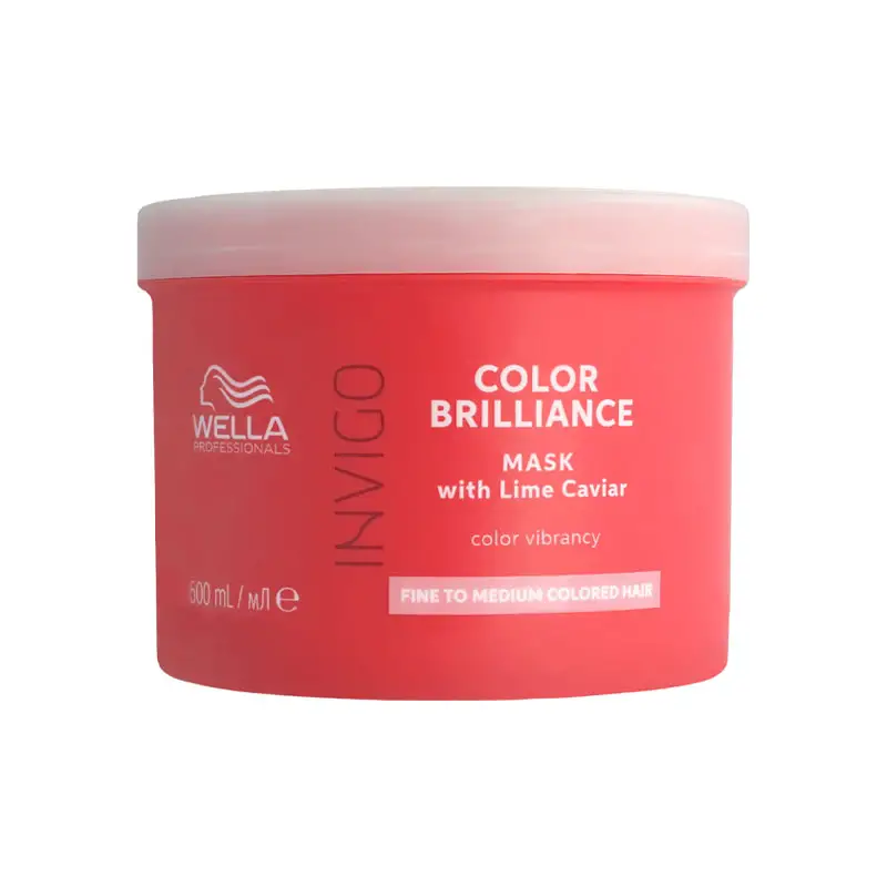 WELLA Invigo Color Brilliance Maschera Capelli Sottili/Normali 500ml