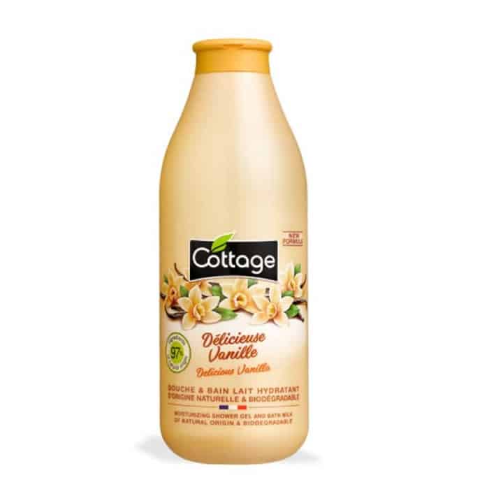 Cottage Delicious Vanilla Milk Shower Gel 750ml