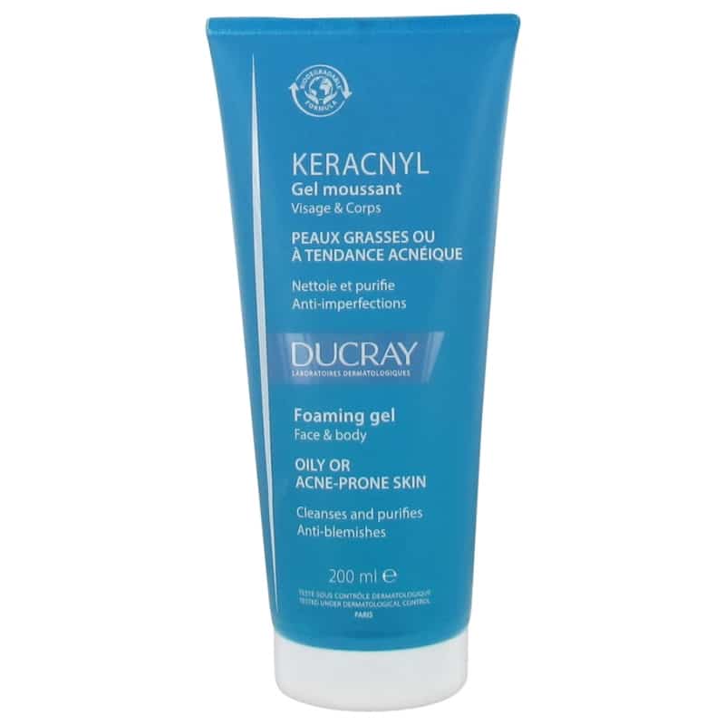 Ducray Keracnyl Cleansing Gel 200ml