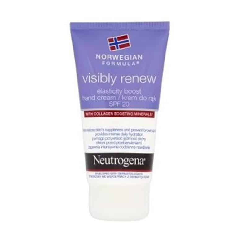 Neutrogena Visibly Renew Elasti-Boost Hand Cream Spf 20 75ml