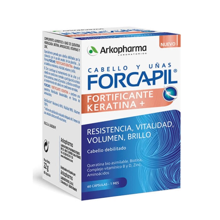 Arkopharma Forcapil Fortificante + Cheratina 60 Capsule