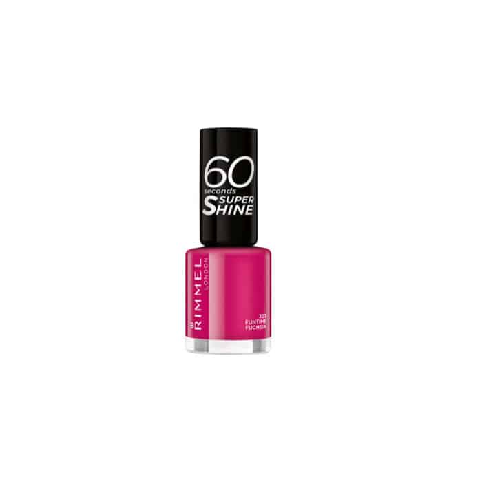 Rimmel  60 Seconds Super Shine 323 Funtime Fuchsia