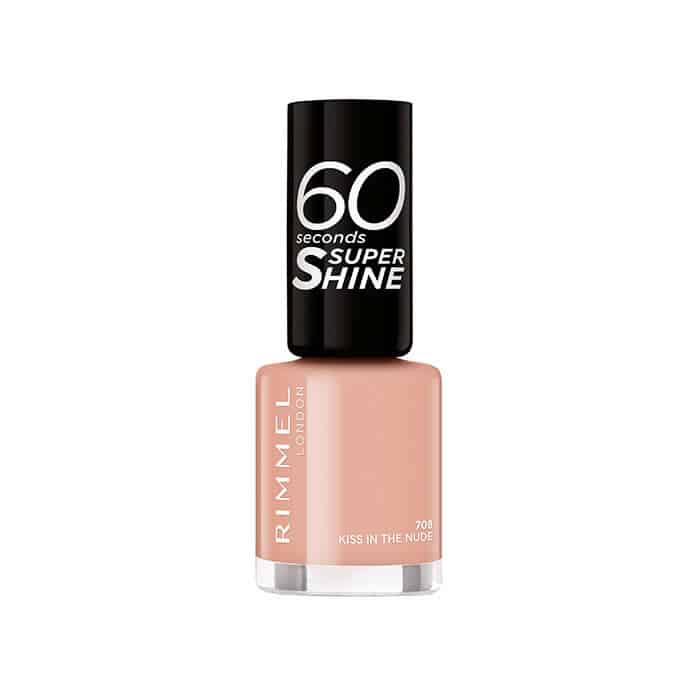 Rimmel 60 Seconds Super Shine 708 Kiss In The Nude