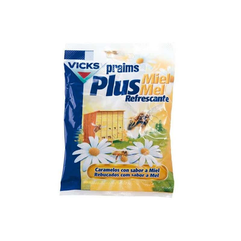 Vicks Praims Plus Honey Refreshing Candies 72g