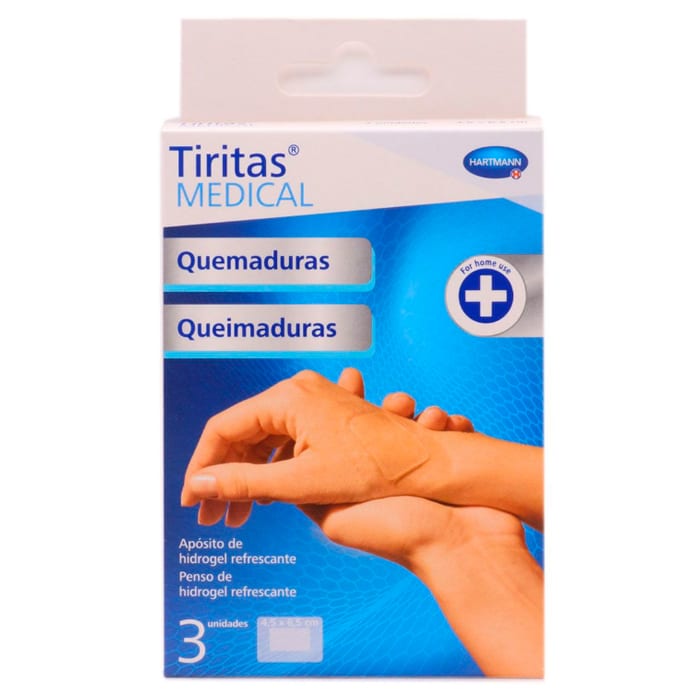 Hartmann Tirita Medical Quemadura 4,5X6,5CM 3U