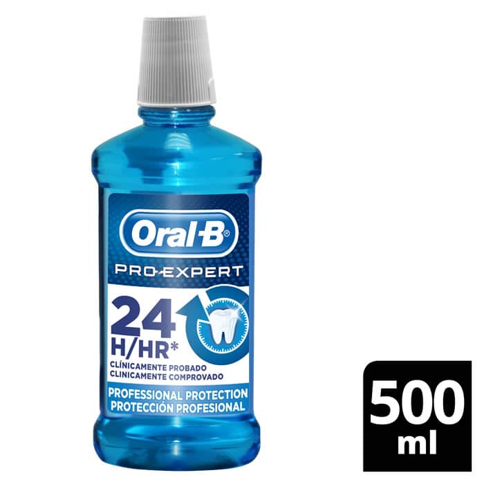 Oral-B Pro-Expert Professional Protection Fresh Mint Mouthwash 500ml