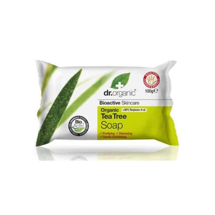 Dr Organic Tea Tree Soap 100ml