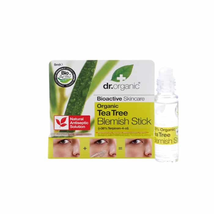 Dr Organic Tea Tree Blemish Stick Roll On 8ml