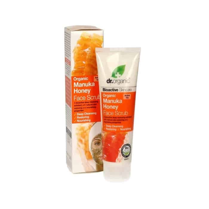 Dr Organic Manuka Honey Face Scrub 125ml