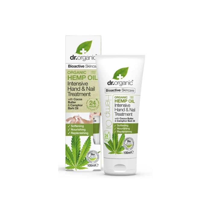 Dr. Organic Hemp Oil Intensive Hand & Nail Treatment 100ml