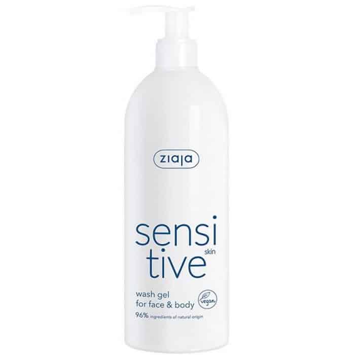 Ziaja Sensitve Gel Limpiador Rostro y Cuerpo Para Pieles Sensible 400ml