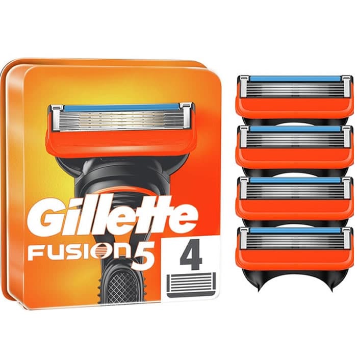 Gillette Fusion 5 Charger 4 Unità