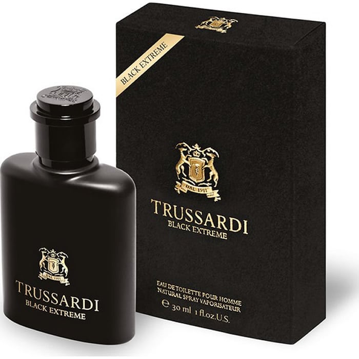 Trussardi Black Extreme Eau De Toilette Spray 30ml