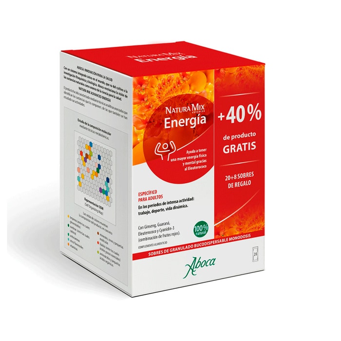 Aboca Natura Mix Advanced Energia 28 Buste