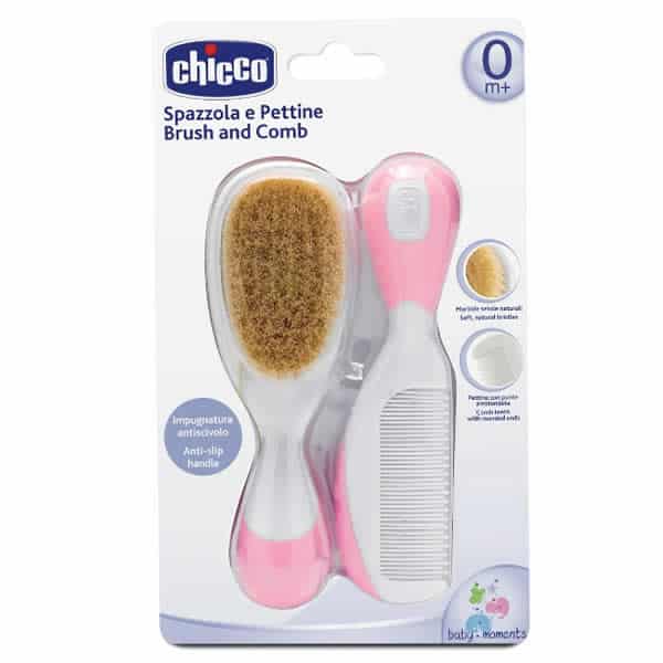 Chicco Spazzola E Pettine Nylon 0m+