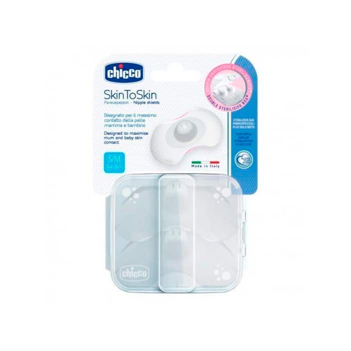 Chicco SkinToSkin Paracapezzoli in Silicone S-M 2U