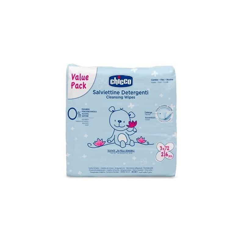 Chicco Tripack 72uds Strofina