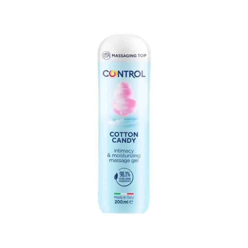 Control Gel Da Massaggio  Allo Zucchero Filato 200ml