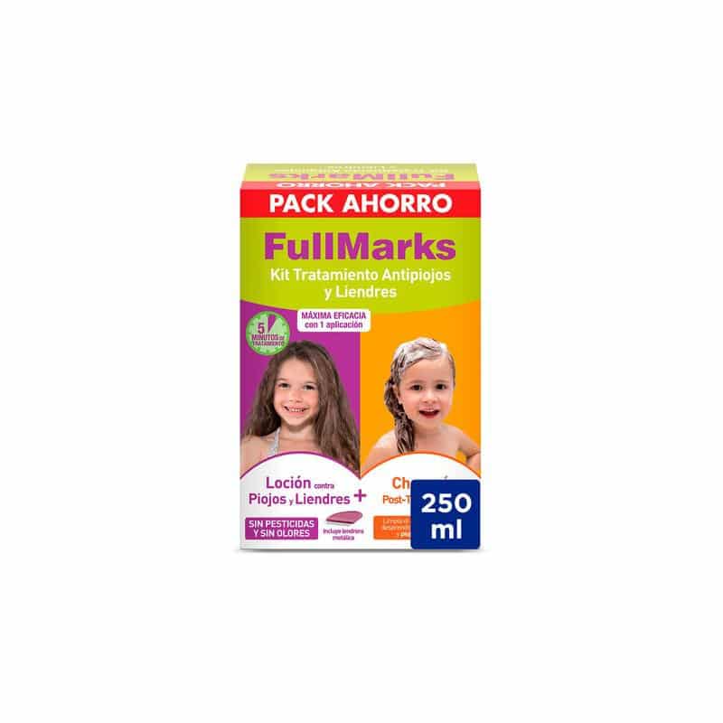 Fullmarks Lozione Anti Pidocchi Kit 100ml Shampoo 150ml