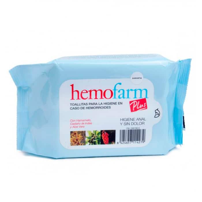 Hemofarm Plus Salviette 40 Pezzi