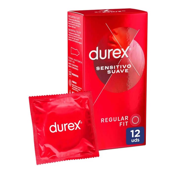 Durex Sensitive Soft 12 Unità