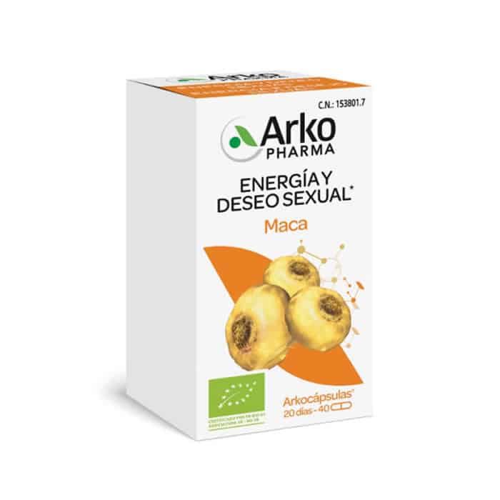 Arkopharma Arkocápsulas Maca 225mg 40 Capsule