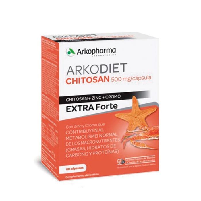 Arkopharma Chitosano Extra Forte 500mg 60 Capsule