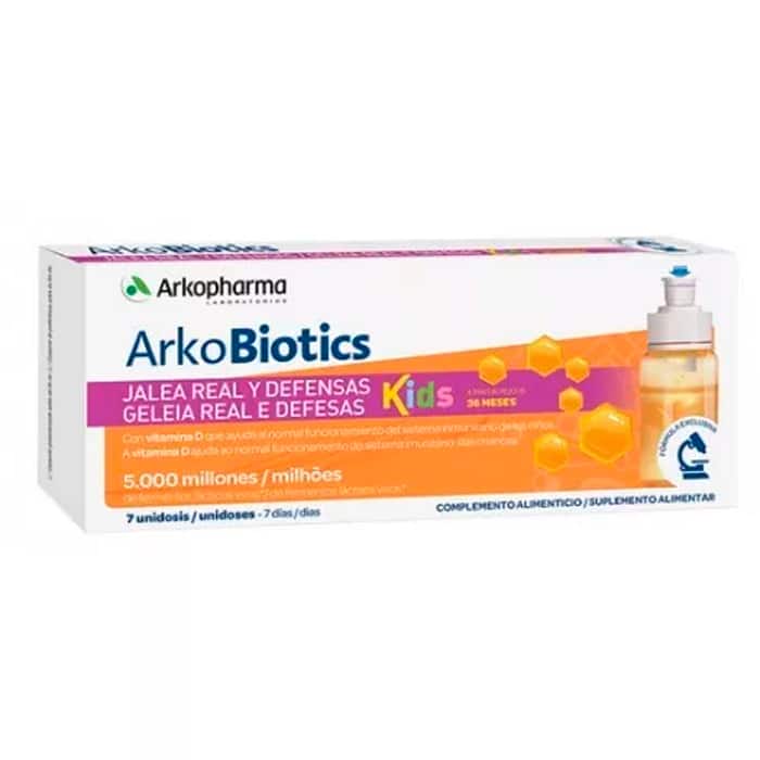 Arkopharma Arkobiotics Gelatina di Difesa Energetica per Bambini 7 Dosi