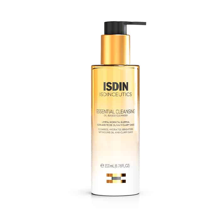 Isdin Essential Cleansing Olio Detergente per il Viso 200ml