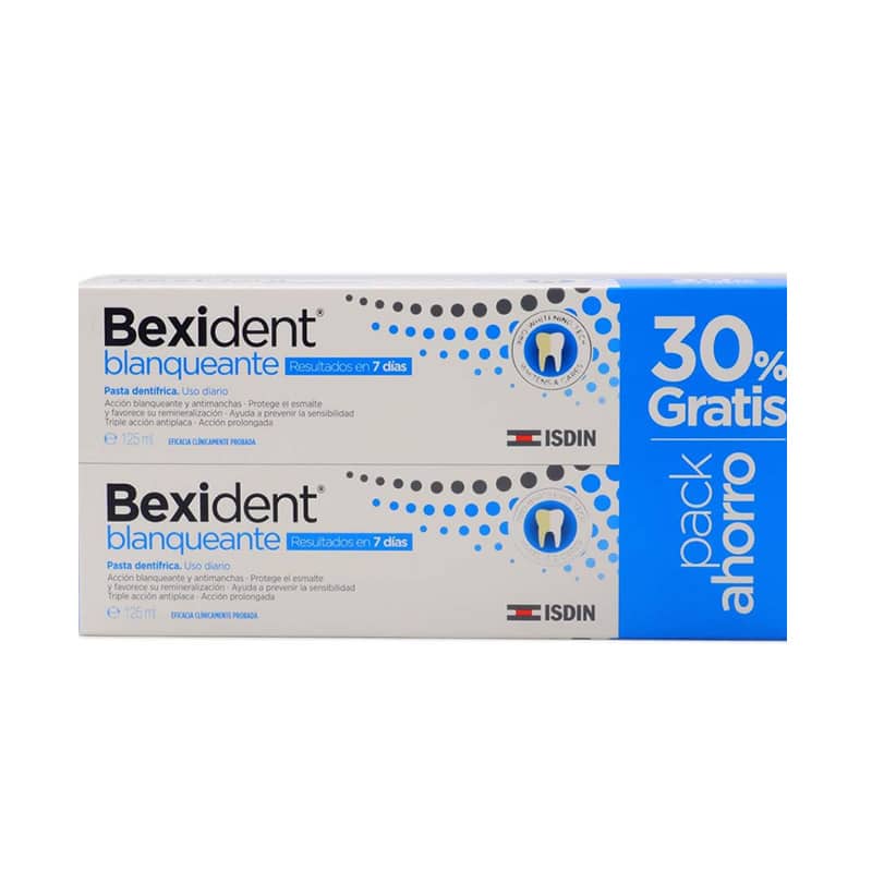 Isdin Pack Bexident Whitening Paste 2x125ml