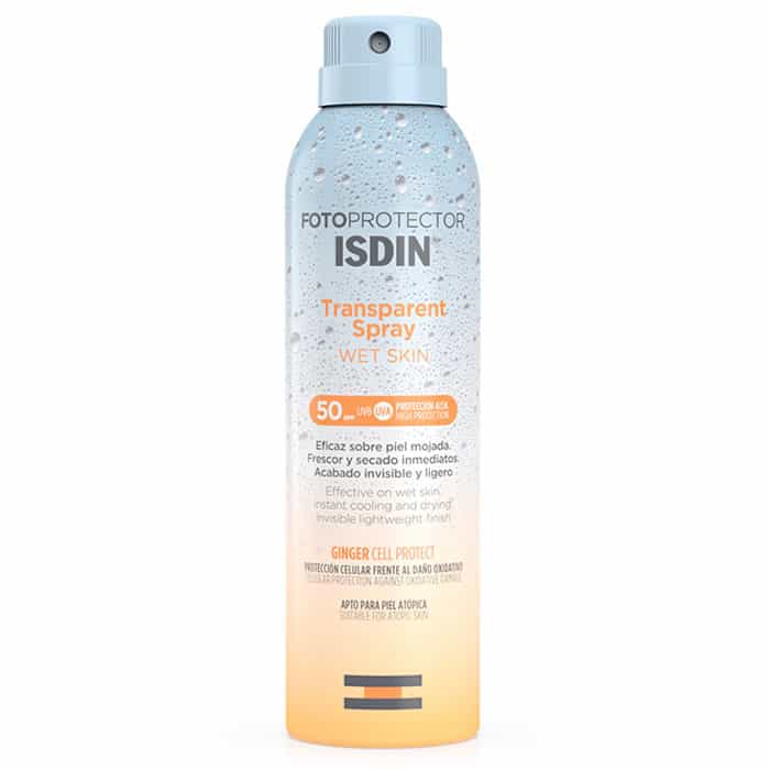 Isdin Fotoprotector Spray Trasparente Pelle Umida Spf50+ 100ml