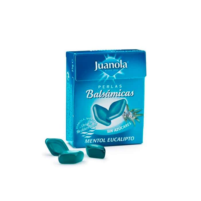 Juanola Perle Balsamiche di Mentolo ed Eucalipto 25g