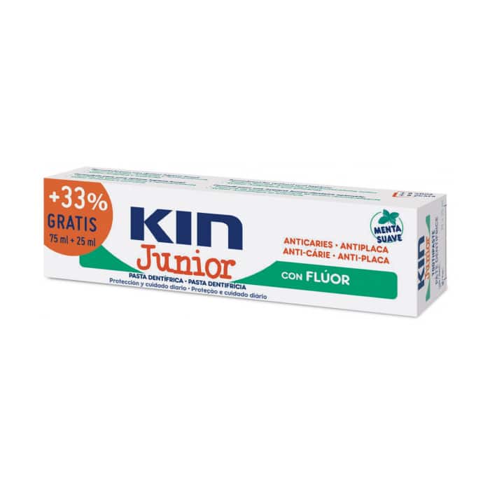 Kin Dentifricio Junior Mint Mild 75ml+25ml