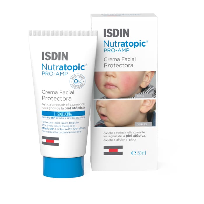 Isdin Nutratopic Pro Amp Crema Viso Pelle Atopica 50ml