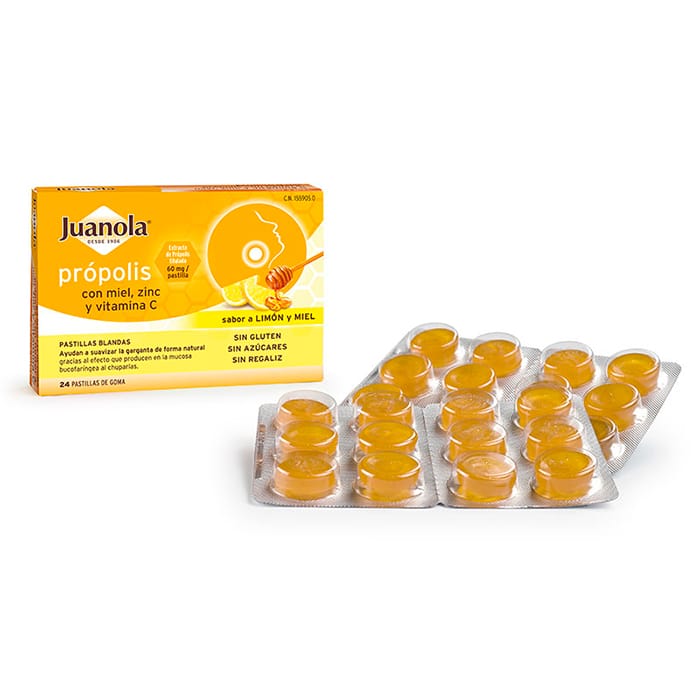 Juanola Miele di Propoli Zinco Vitamina C 24U