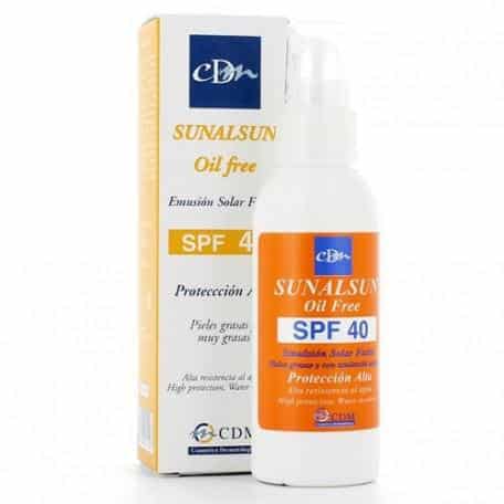 Sunalsun Oil Free Protección Alta Fp40 75ml Cdm