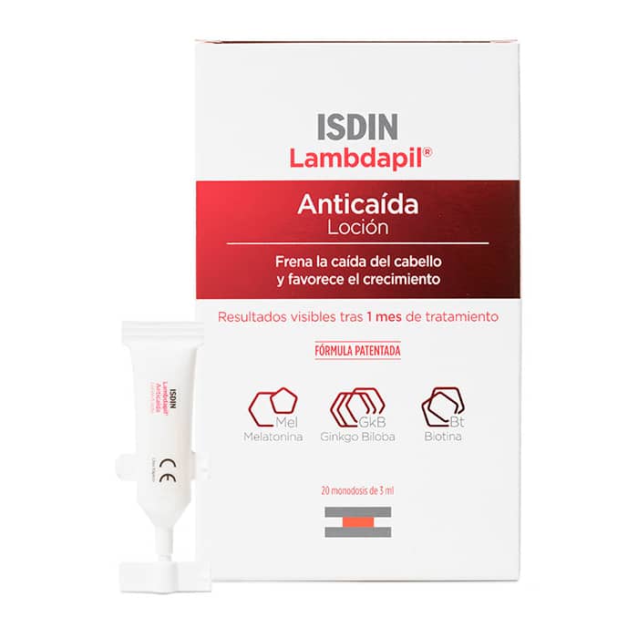 Anticaida Lambdapil Anticaduta Lozione Isdin 20 Monodosis