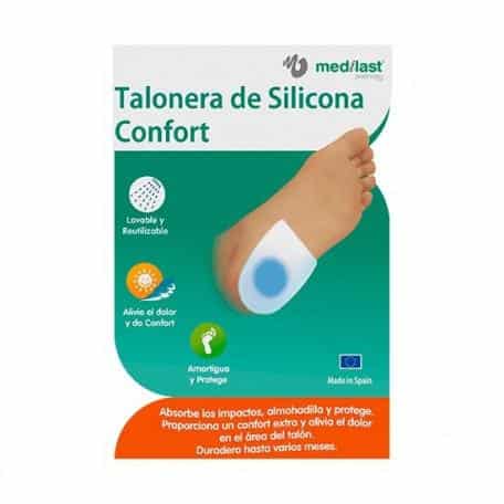 Talonera Gel Medilast Talla Mediana 2 Unidades