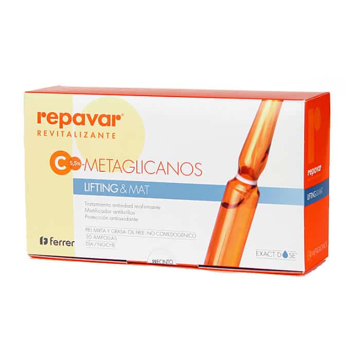 Repavar Revitalize Lifting & Mat 30 Ampolla