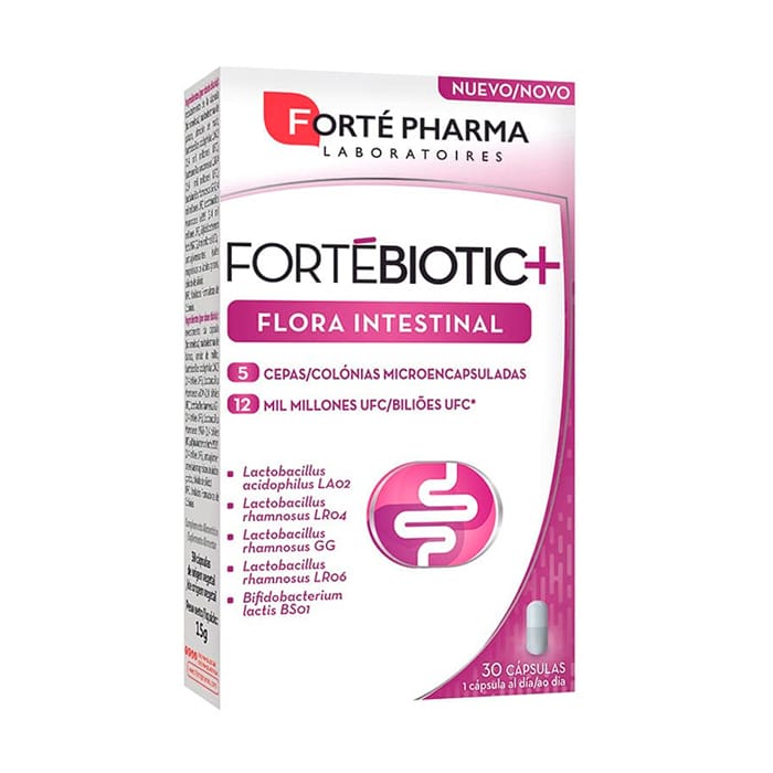 Forté Pharma Fortebiotic+ Intestinal Flora 30 Capsule