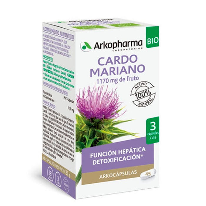 Arkopharma 45 Capsule di Cardo Mariano