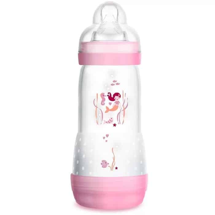 Mam Baby Bottiglia Anti Colica Rosa 320ml