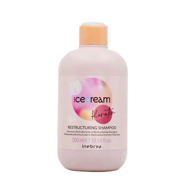 INEBRYA Ice Cream Keratin Restructuring Shampoo 300ml