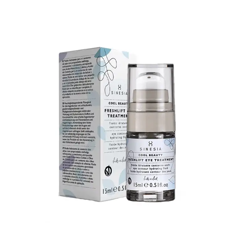 SINESIA Cool Beauty Freshlift Eye Treatment Fluido Idratante Contorno Occhi 15ml