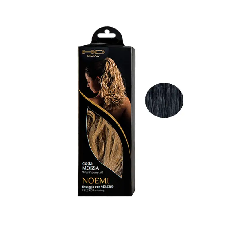 HC MILANO Coda Mossa Noemi Fissaggio Con Velcro Colore 1