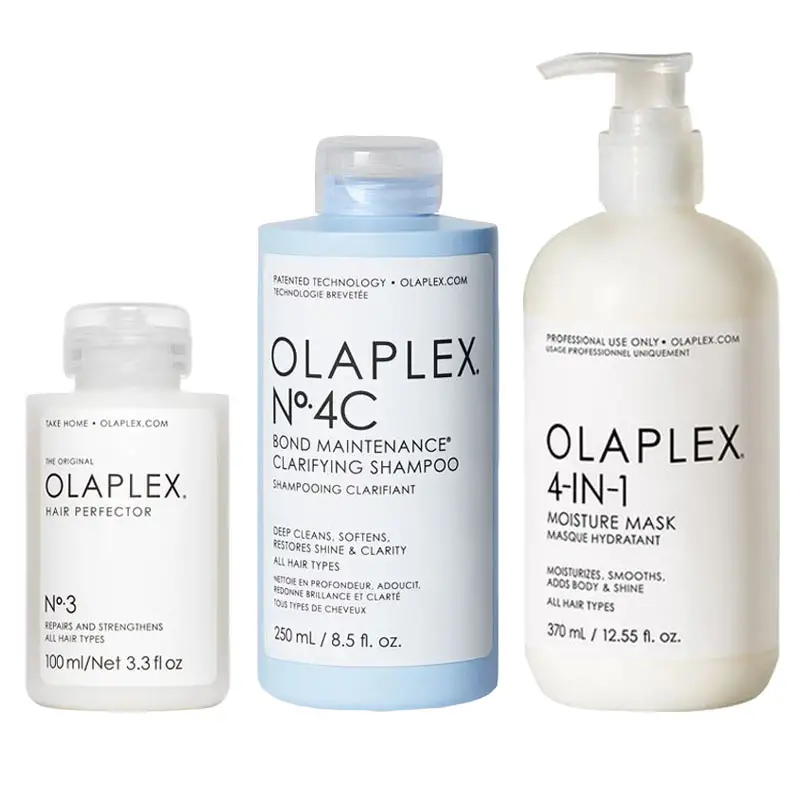 OLAPLEX Kit Hair Perfector N°3 100 + Shampoo N°4C 250ml + Mask N°4 in 1 370ml