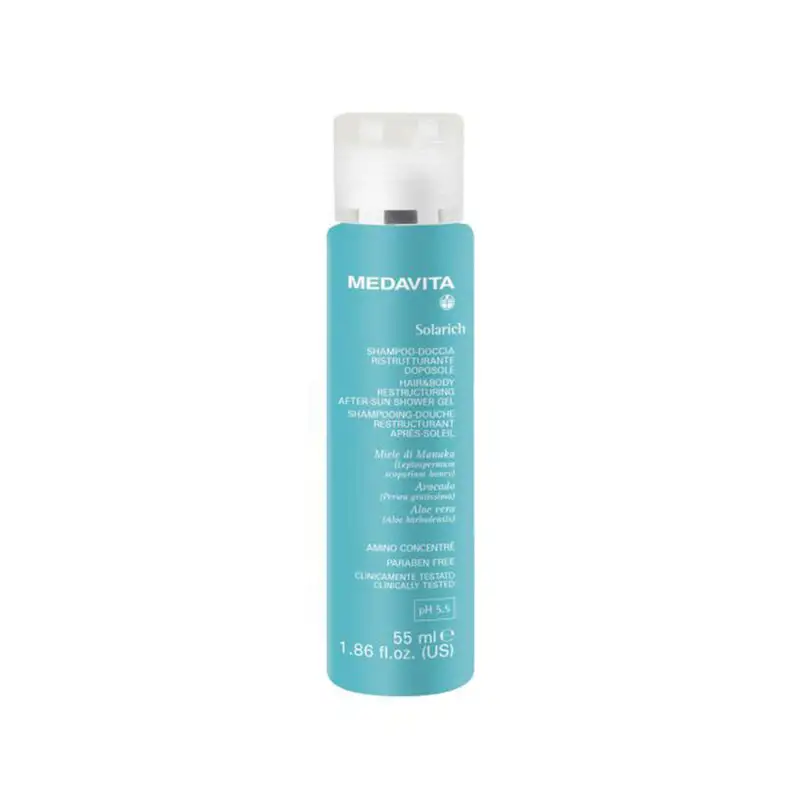 MEDAVITA Solarich Shampoo-Doccia Ristrutturante Doposole 55ml